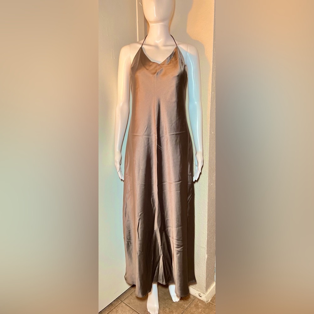 Chic Satin lingerie dresses Maxi